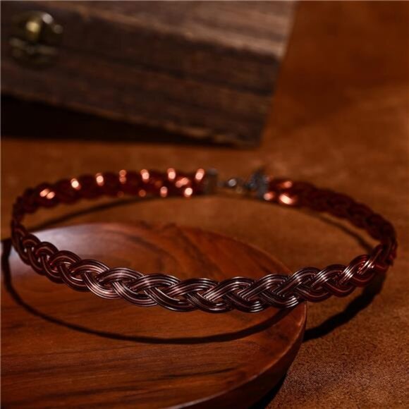 Celtic Circlet Braided Crown Fairy Cosplay Headpiece Classic vintage headband main image 4